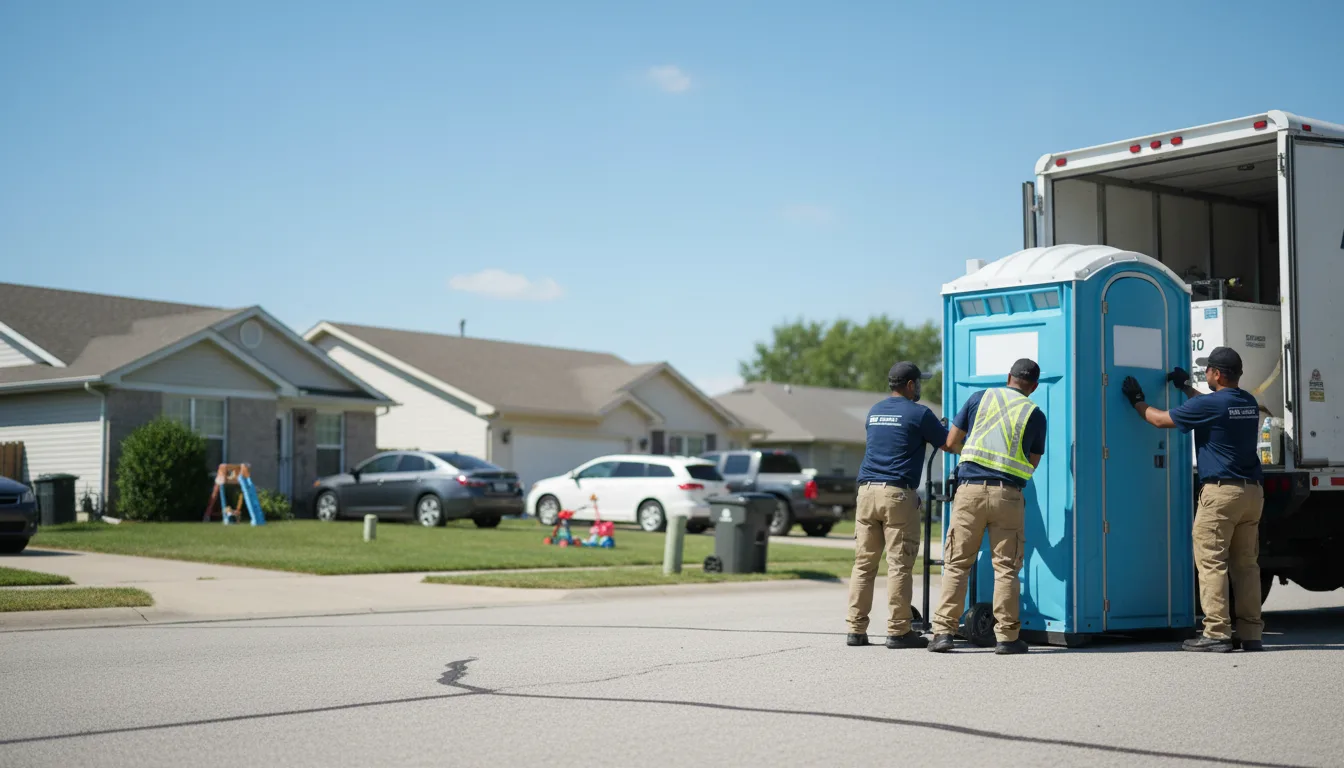 Standard Porta Potty Rentals in Huron, SD near me